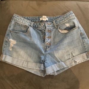 Forever 21 denim shorts